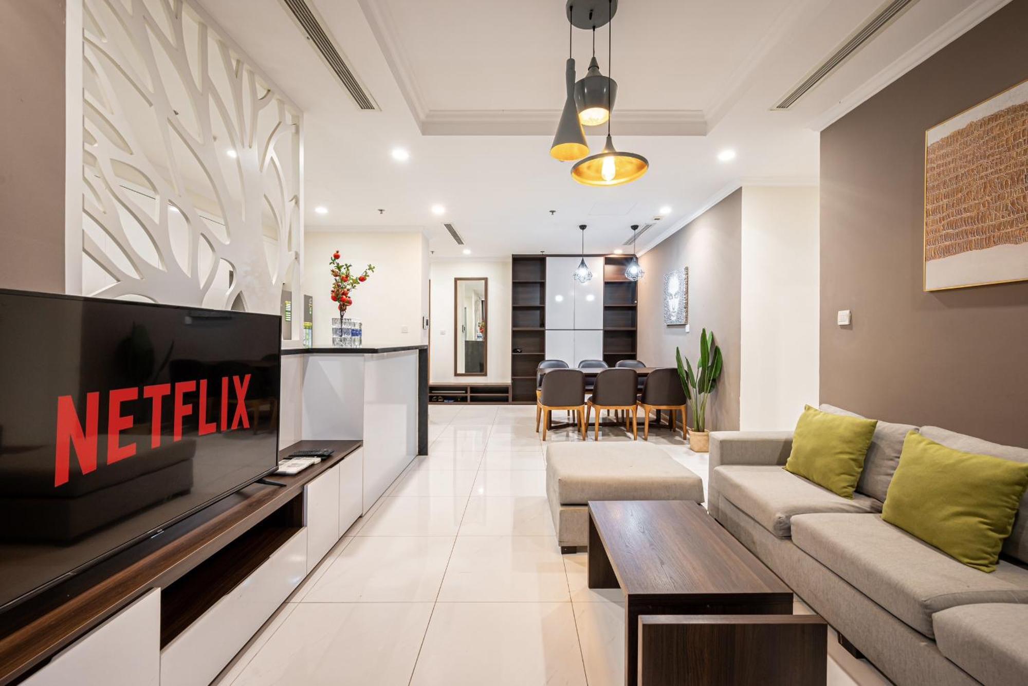 Luxury Apartment At Vinhomes Central Park Ho Chi Minh City Bagian luar foto