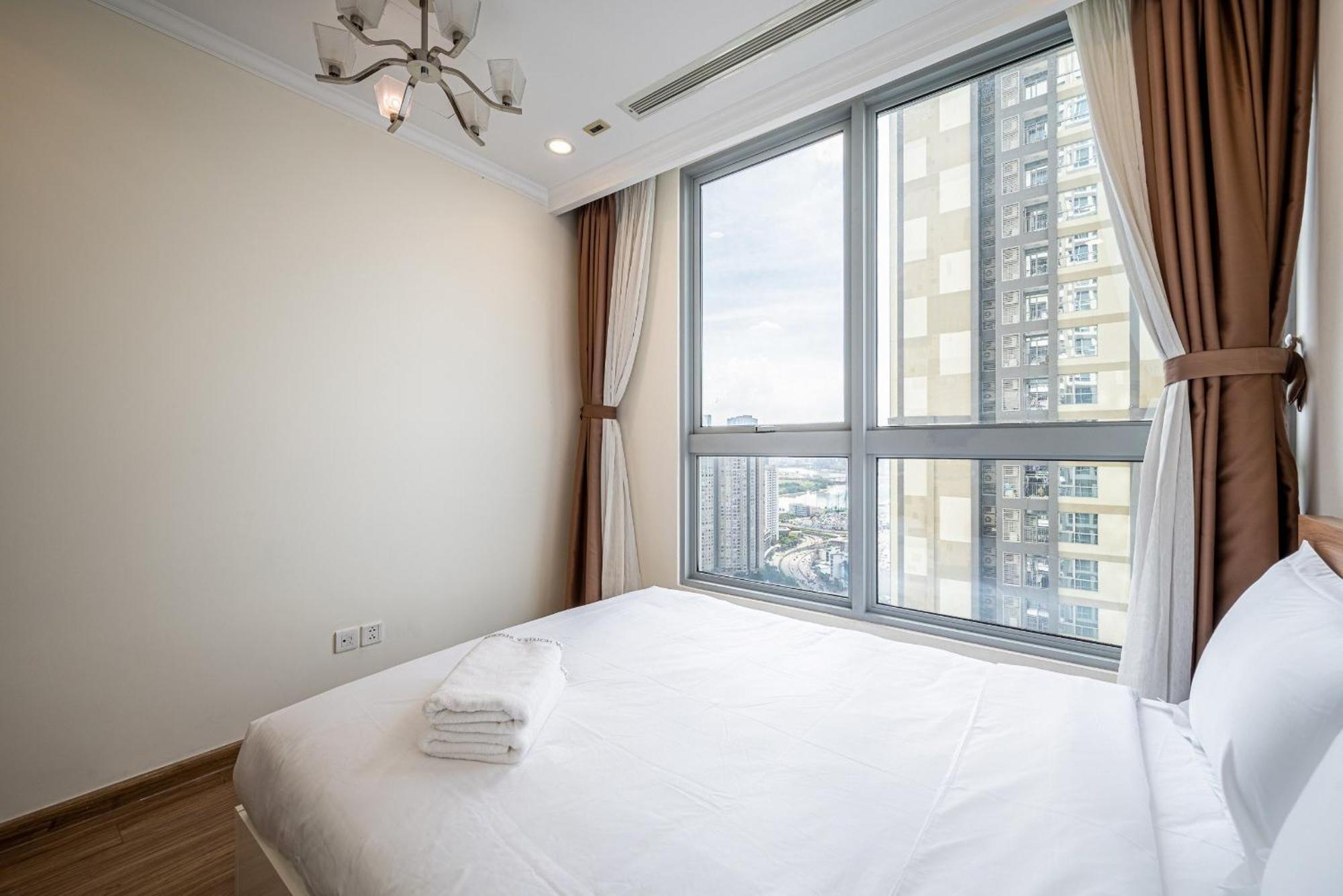 Luxury Apartment At Vinhomes Central Park Ho Chi Minh City Bagian luar foto