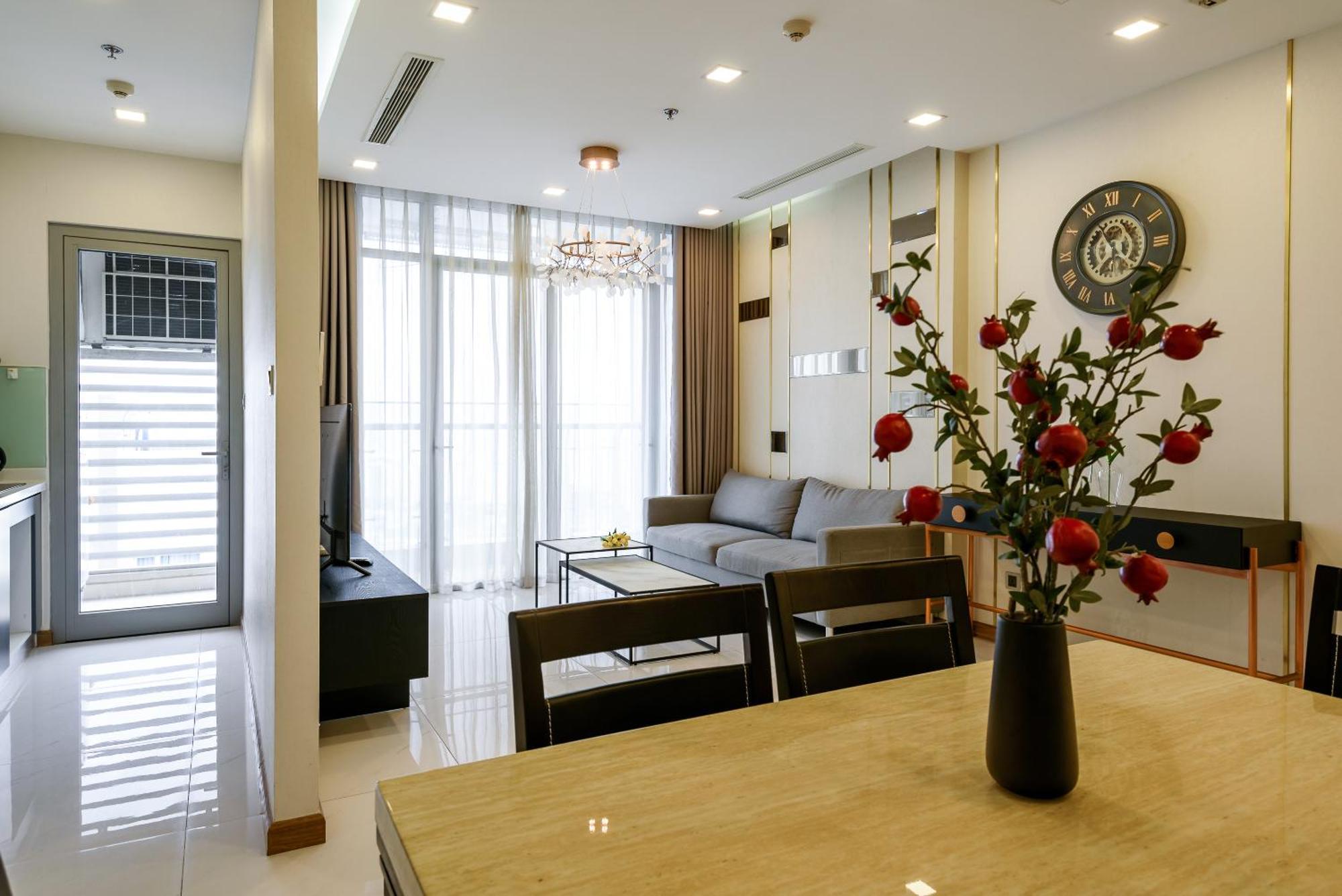 Luxury Apartment At Vinhomes Central Park Ho Chi Minh City Bagian luar foto