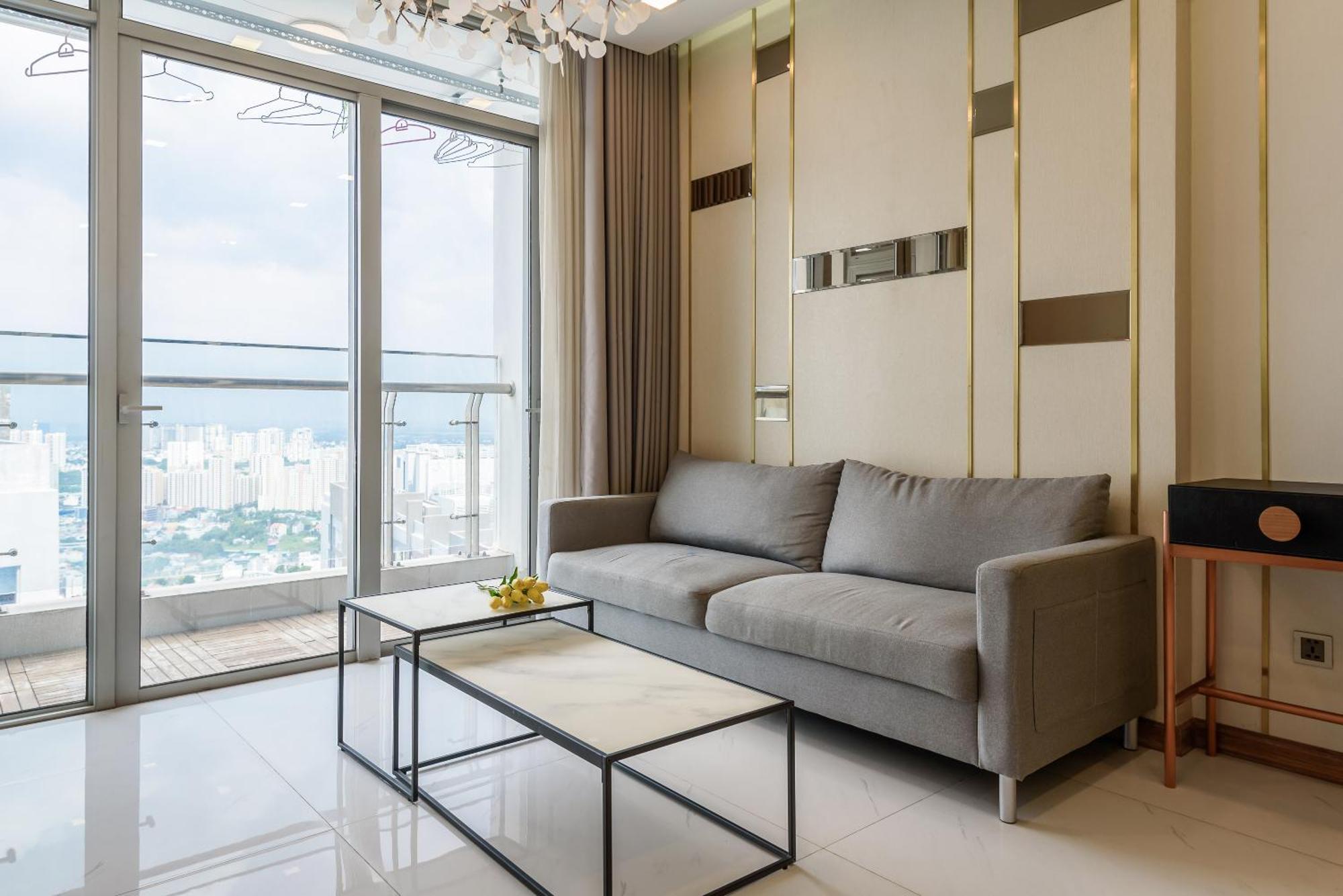 Luxury Apartment At Vinhomes Central Park Ho Chi Minh City Bagian luar foto