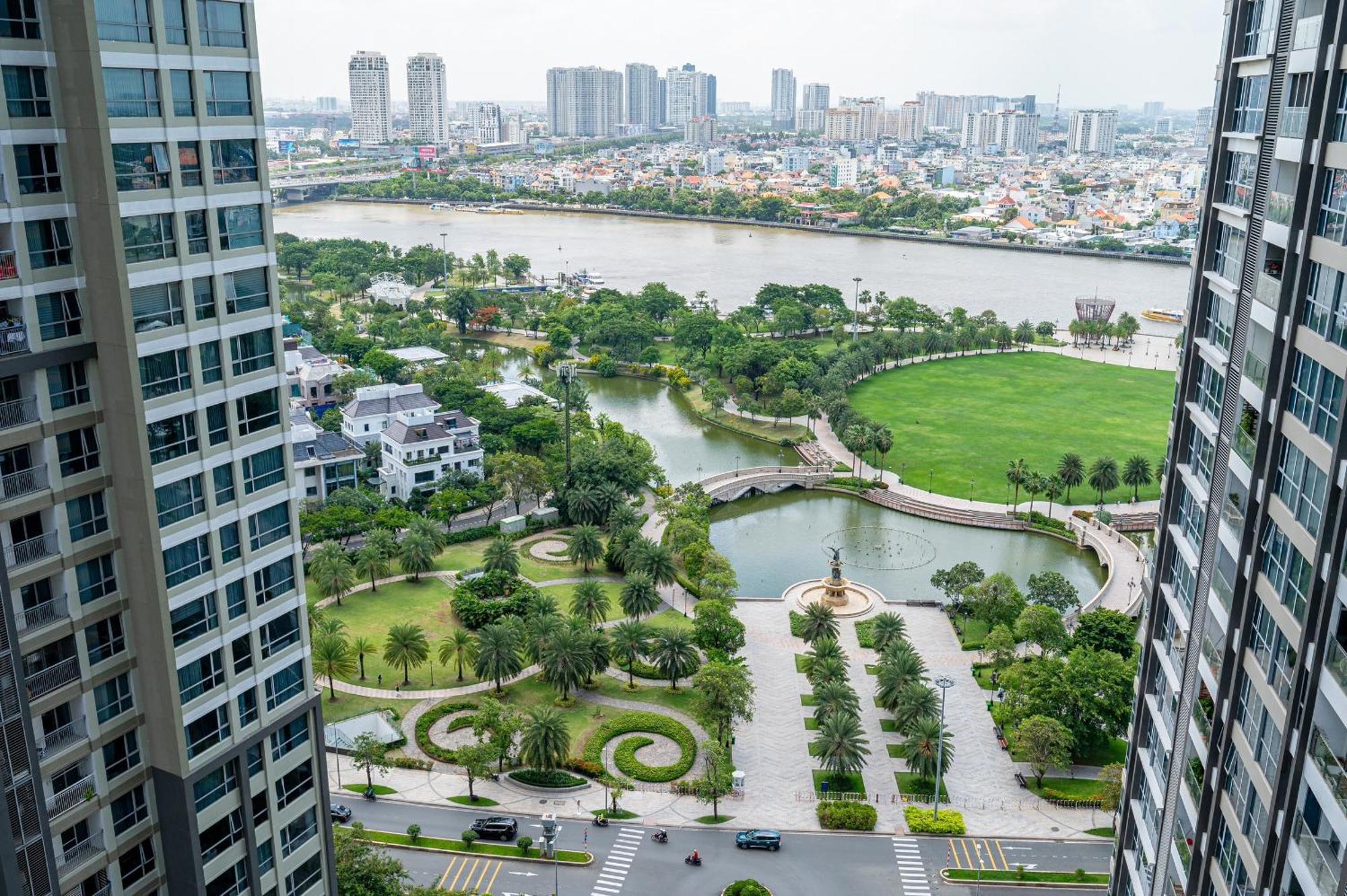 Luxury Apartment At Vinhomes Central Park Ho Chi Minh City Bagian luar foto