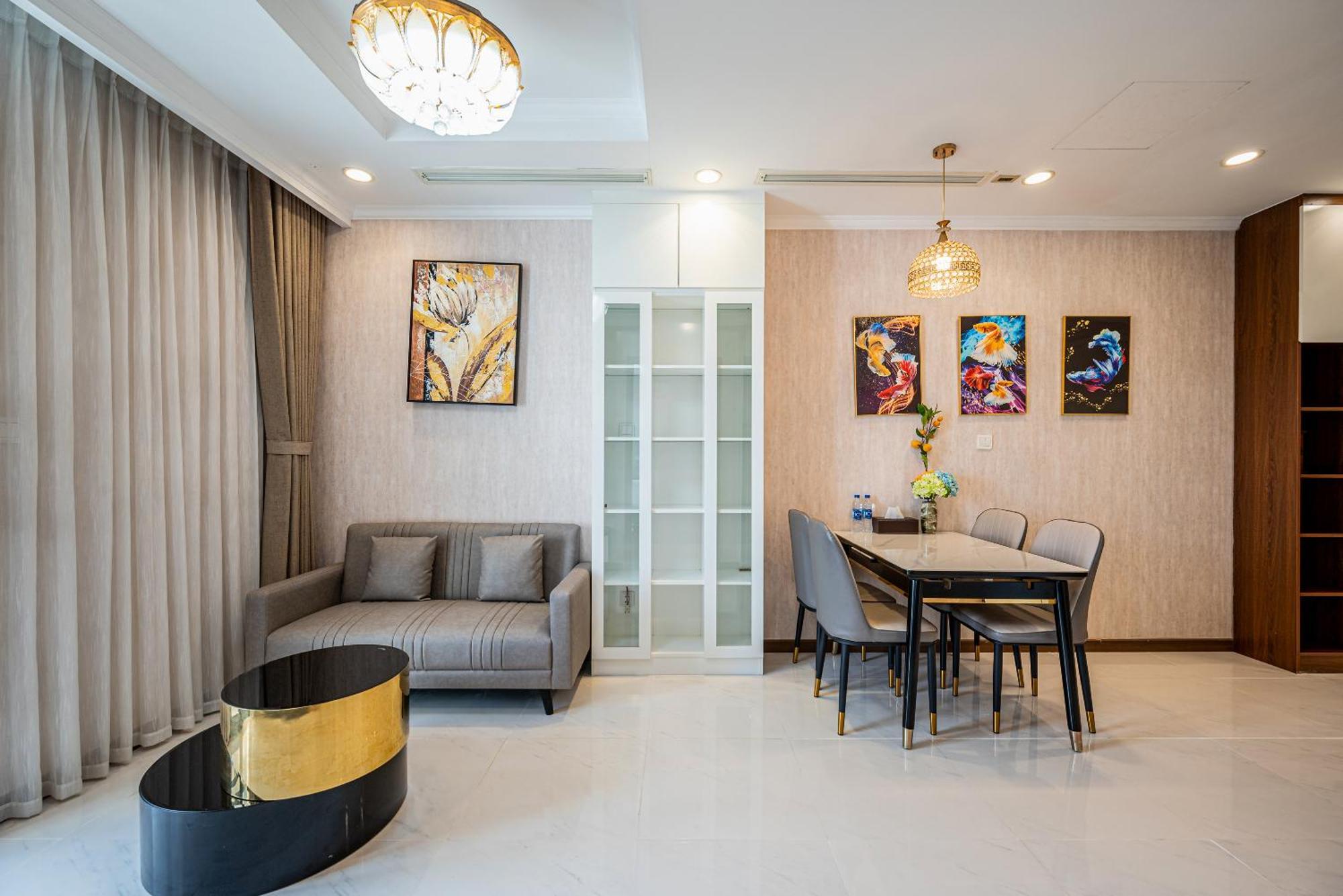 Luxury Apartment At Vinhomes Central Park Ho Chi Minh City Bagian luar foto