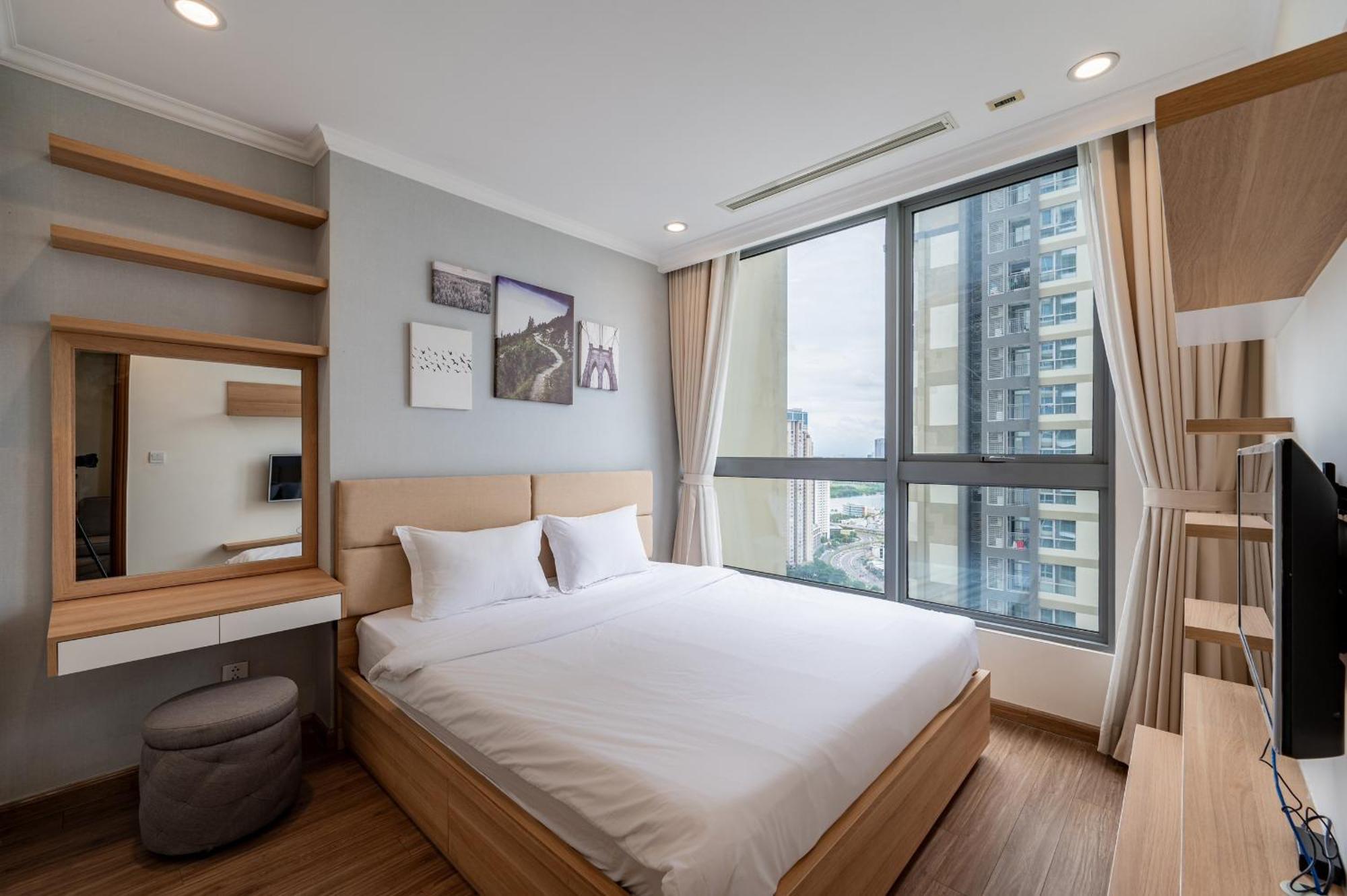 Luxury Apartment At Vinhomes Central Park Ho Chi Minh City Bagian luar foto