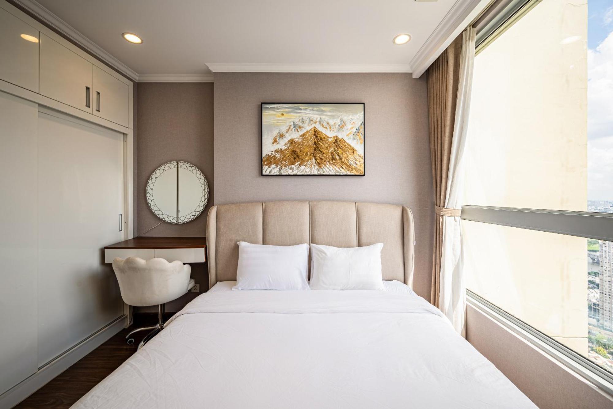 Luxury Apartment At Vinhomes Central Park Ho Chi Minh City Bagian luar foto