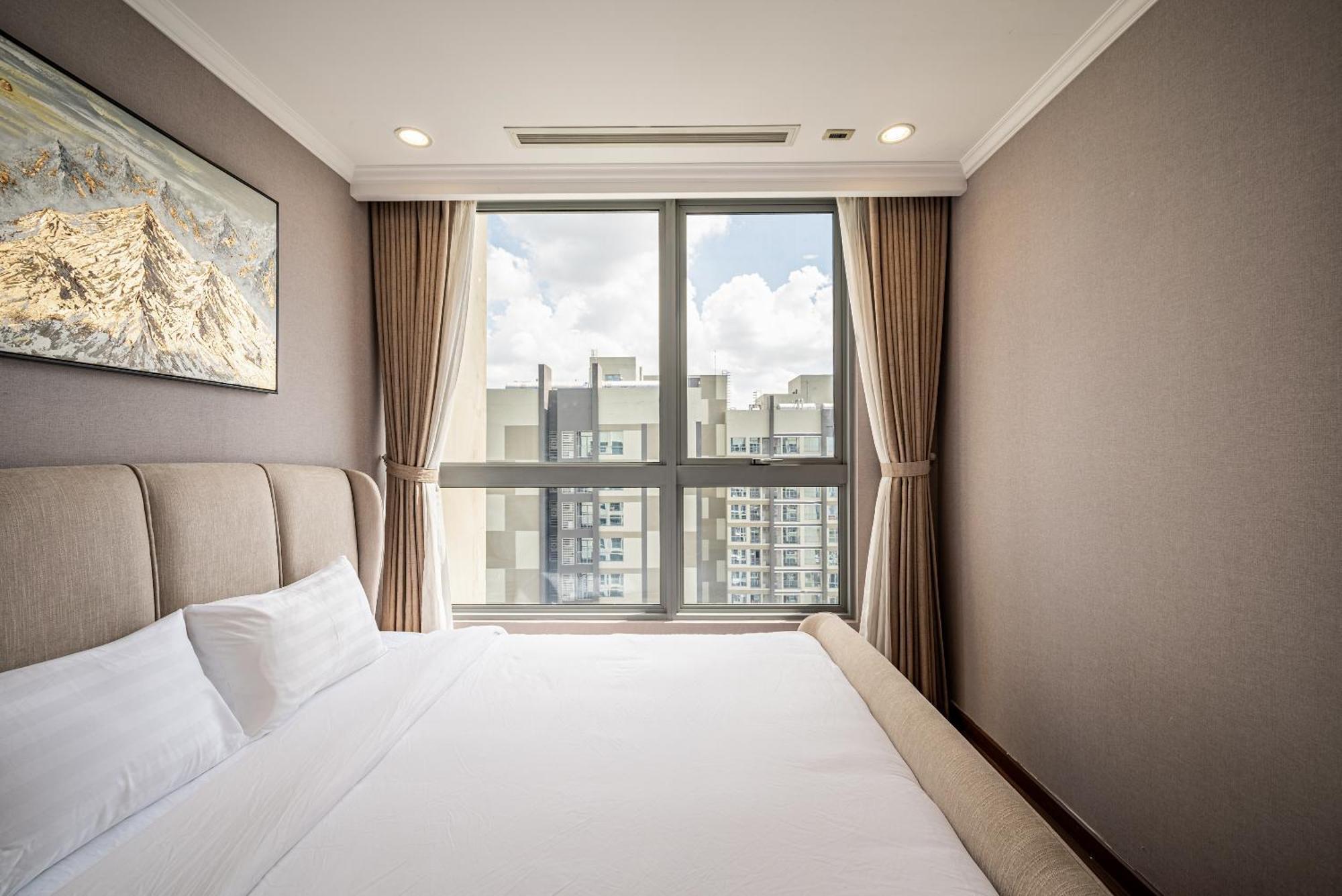Luxury Apartment At Vinhomes Central Park Ho Chi Minh City Bagian luar foto