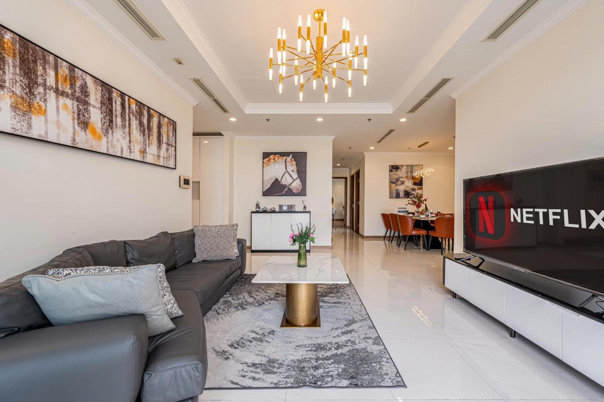 Luxury Apartment At Vinhomes Central Park Ho Chi Minh City Bagian luar foto