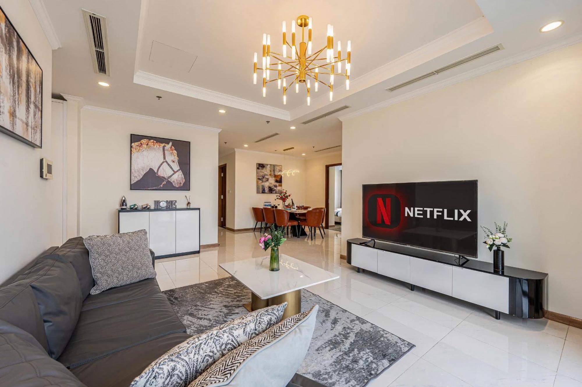 Luxury Apartment At Vinhomes Central Park Ho Chi Minh City Bagian luar foto
